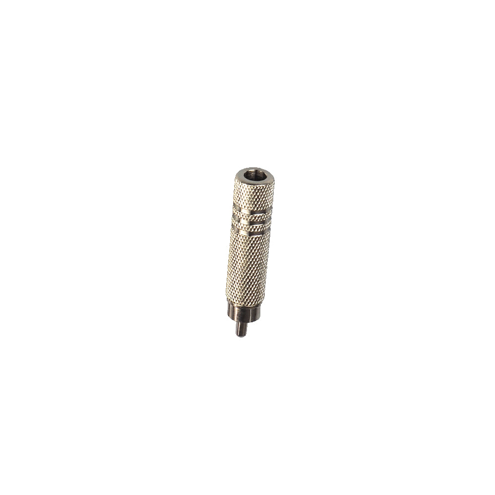 Adaptateur: Fiche RCA sur douille jack de 6,3 mm