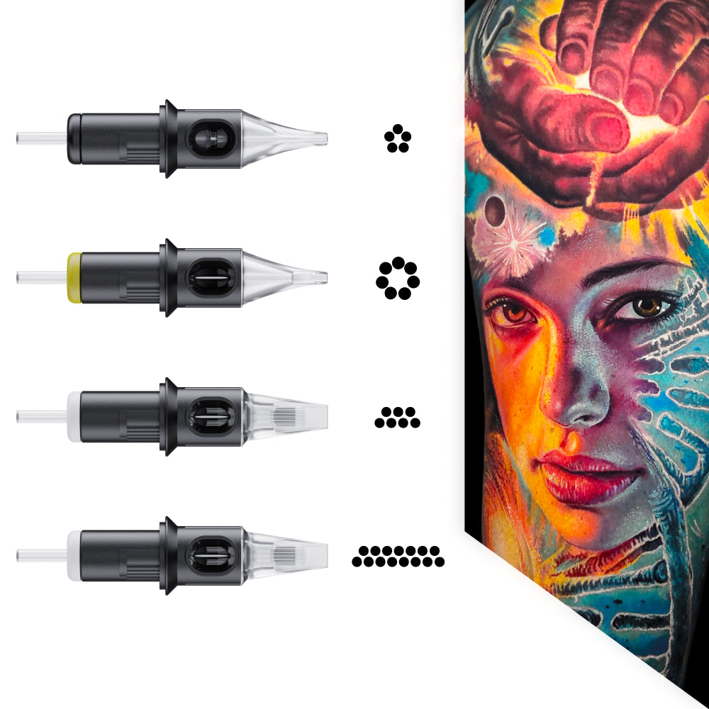 Color Realism Tattoo Cartridge Set