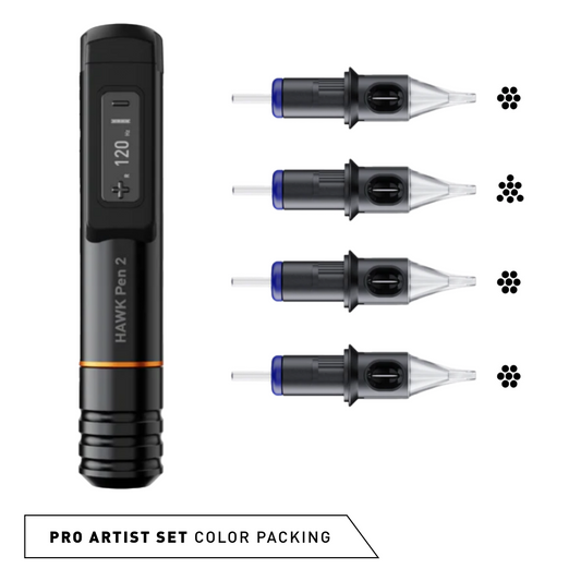 Hawk Pen 2 | Pro Artist Set — Color Packing