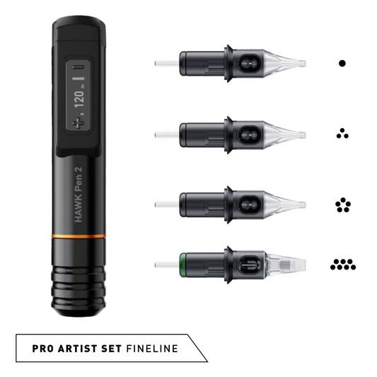 Hawk Pen 2 | Pro Artist Set — Fineline